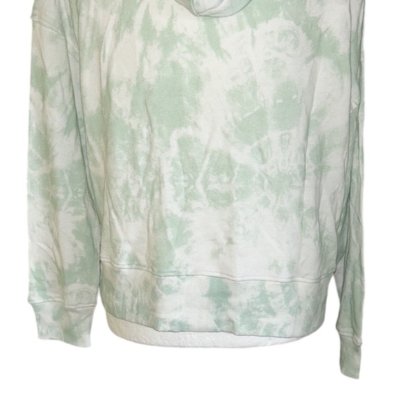 NWT Rails Nico Mint Green Tie Dye Print Cropped Hoodie Sweatshirt - XS + - Picture 9 of 12